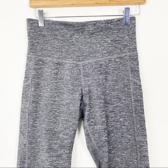 LIKE NEW CHAMPION Heathered Grey Hi Rise Leggings - Picture 5 of 7